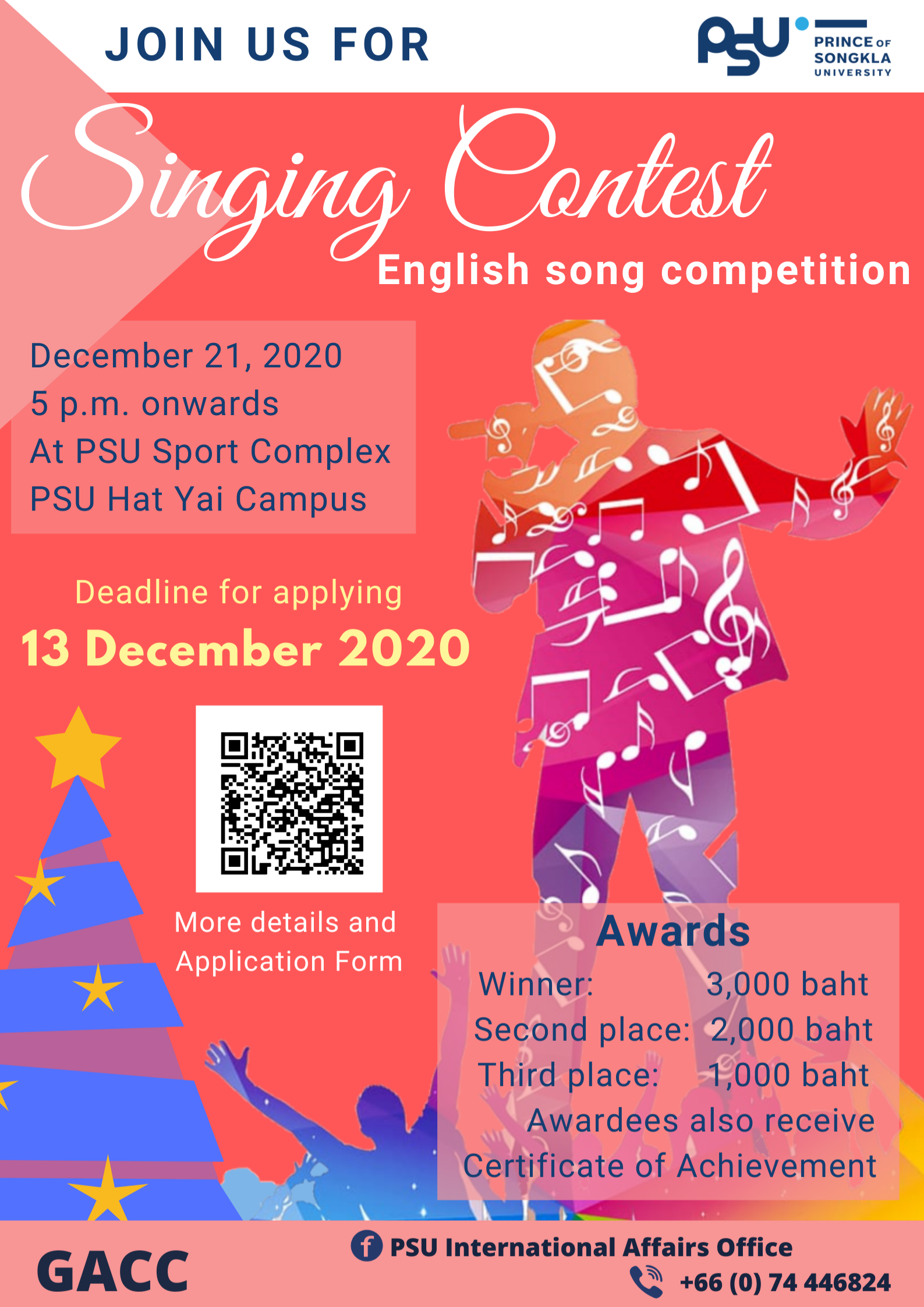 Singing contest poster