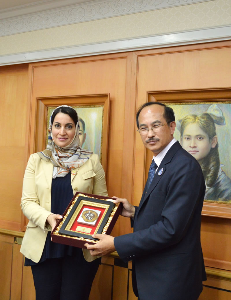 Her Highness the Princess of Oman Graciously visits PSU