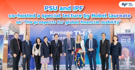 PSU and IPF co-hosted a special lecture by Nobel laureate on 