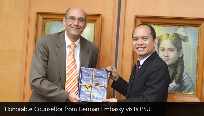 Honorable Counsellor from German Embassy visits